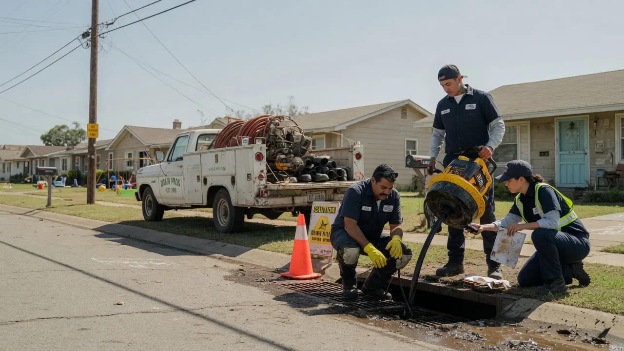 Drain Cleaning in Saratoga, TX near me